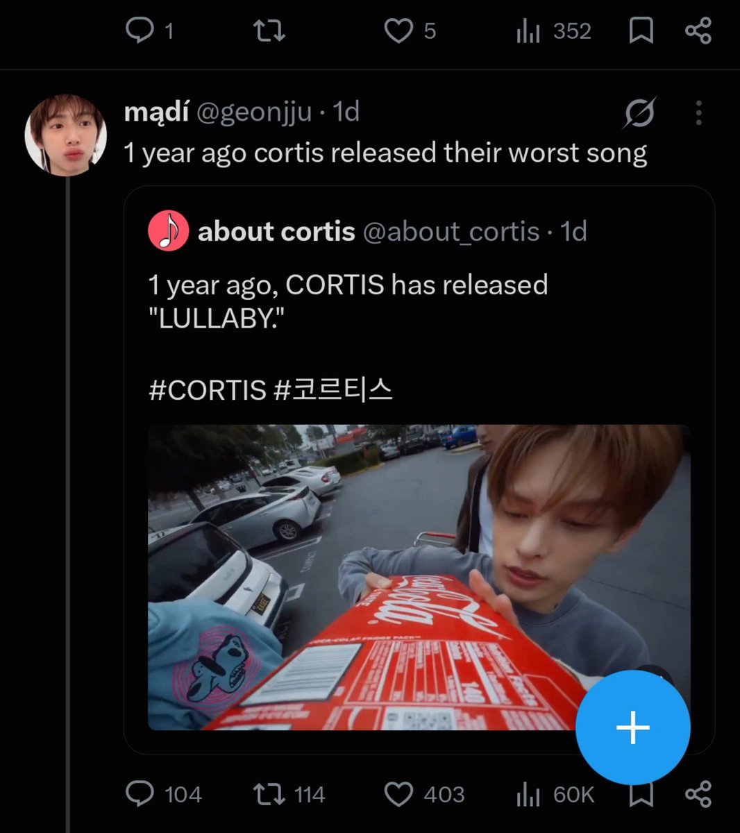 CortisTrophy's tweet photo. 🚨 MASS REPORT 🚨

@geonjju

Please report this account under “Violent Speech.”

Reason: The account appears to be repeatedly creating provocative posts/accounts to attract attention, stir conflict, and provoke reactions within the fandom. https://t.co/F64jqNScyL