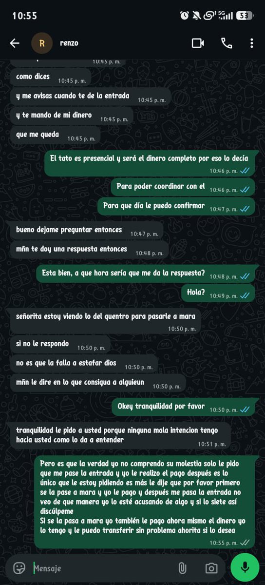 rkivellz's tweet photo. 🚨ESTAFA CON ENTRADAS PARA BTS🚨
Difundo el caso de mis amigas que fueron estafadas por RENZO STEPHANO RODRÍGUEZ CHUMBIMUNI. Les hizo creer que era CONFIABLE, le transfirieron el dinero y nunca recibieron sus entradas, LA RATA TIENE QUE RESPONDER Y DEVOLVER EL DINERO.
#ESTAFADOR https://t.co/nR15Te47fI
