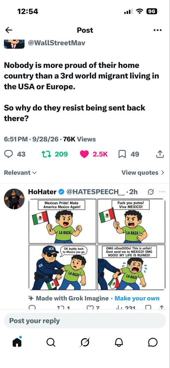 2016Organic's tweet photo. @EricLDaugh @Claudiashein must be held accountable for allowing #illegalaliens to enter Mexico!! #MassDeportations 👎🏻🇲🇽 https://t.co/4QO17KhBcF