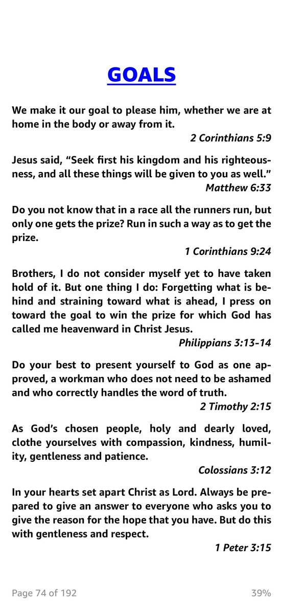 Keeyahna's tweet photo. Goals - "Bible Promises for You: from the New International Version" by Zondervan.

Start reading it for free: https://t.co/umG4UHh5nC https://t.co/TbjblYVQSO