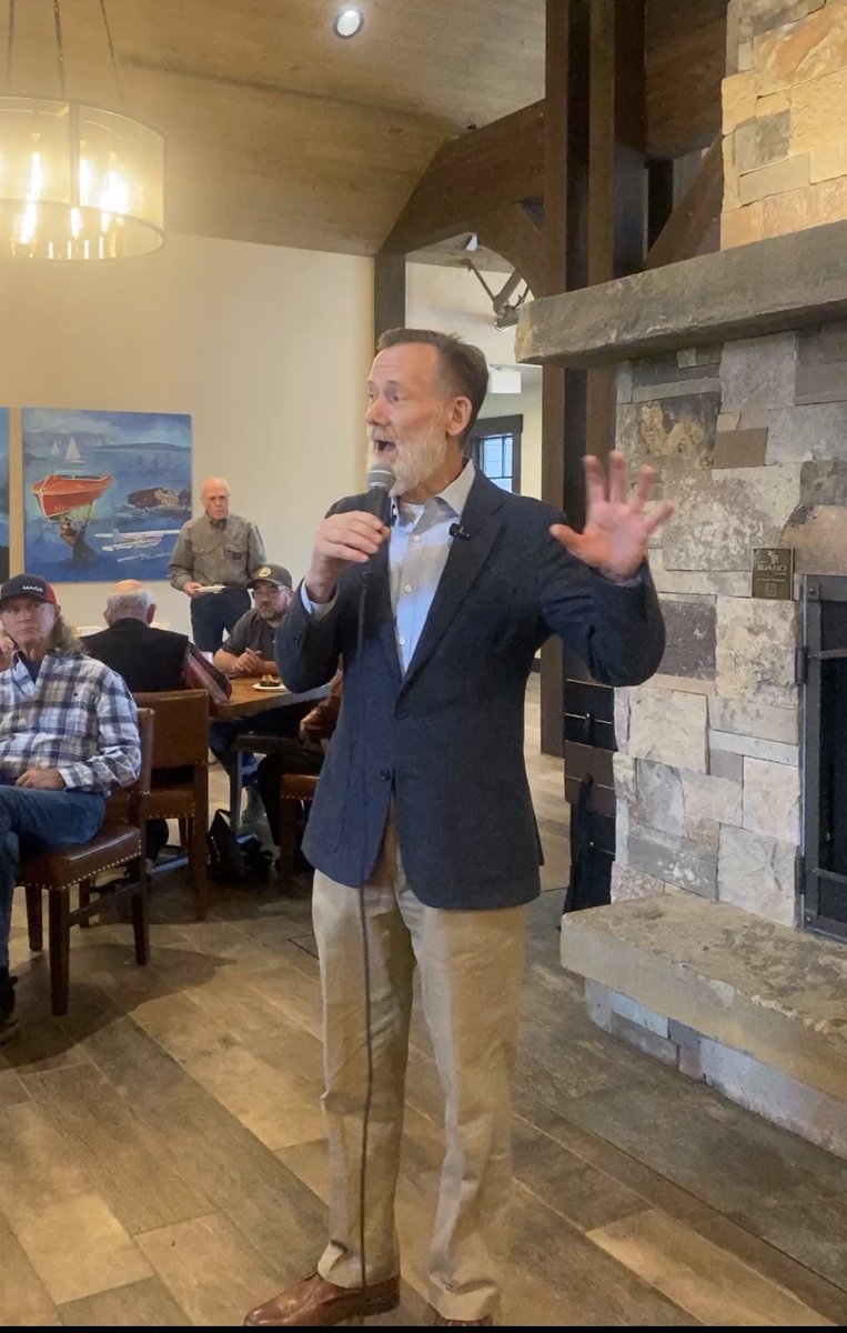 HerndonforIdaho's tweet photo. I laid out the entire plan to end Idaho's property tax, in plain numbers, and took every question in the room.

Here is the heart of it: as long as the property tax exists, you never truly own your home. Pay off your mortgage, and you can still lose the house in a future generation because someone couldn't afford the bill. That is not ownership. That is rent.

We can end it. No new tax, no rate increase. I put the whole plan in writing, every figure from the state's own budget book, and I'll send it to anyone who wants it: https://t.co/3YMvMfLQ5D