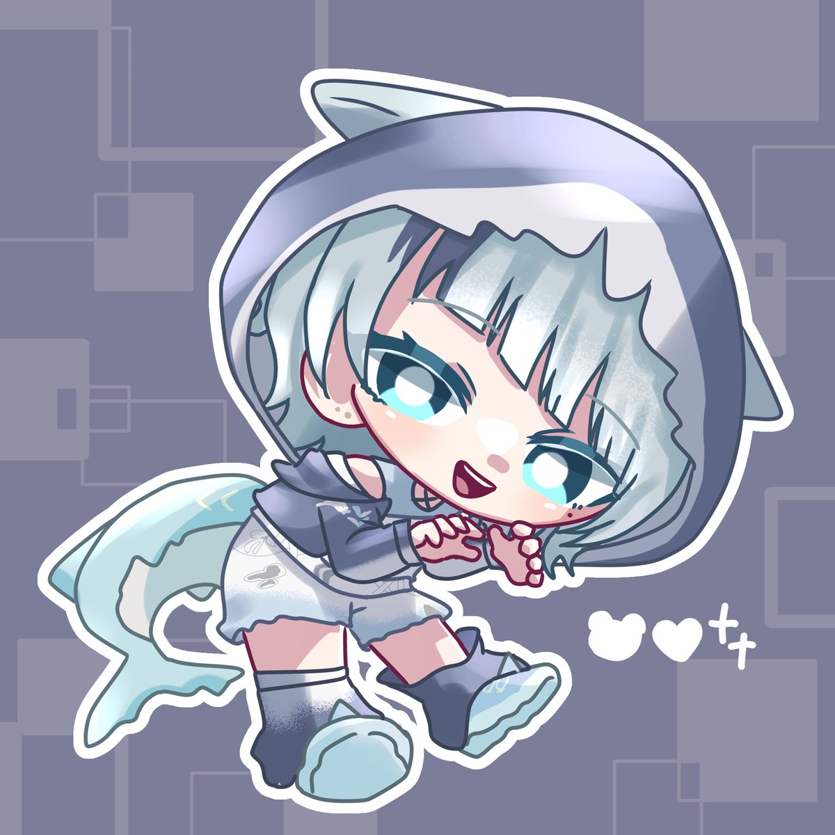 Nn_012nN's tweet photo. @winwinwiiinn 

うぃんちゃん描かせていただいた🙏
さめさんうぃんちゃんスーパー可愛い🥺 https://t.co/i21VvQxmXU