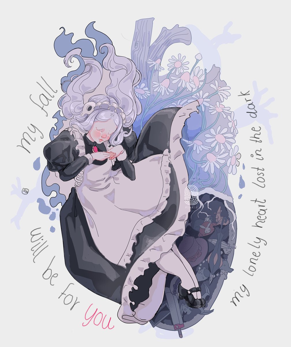 PINKIE203's tweet photo. "My loving heart lost in the dark
For hope, I'd give my everything (...)"
Nightwish-Nemo

La letra de esta cancion me hace recordar mucho a Mary y he hecho este dibujito para el concurso de #skullgirlsartcontest2026 https://t.co/zPwQHmOz70