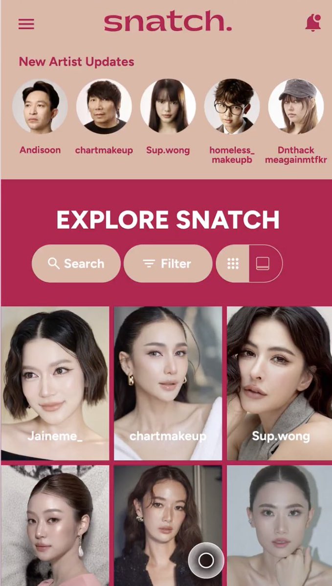 LookAround_TH's tweet photo. เปิดตัว “SNATCH” แอปจองช่างแต่งหน้า–ทำผมระดับพรีเมียมแห่งแรกของไทย! ชวนสัมผัสประสบการณ์ Beauty Booking Services รูปแบบใหม่ ที่ง่ายและเป็นระบบกว่าเดิม พร้อมเปิดตัว “หมิว–ณัชชา” Face of SNATCH ร่วมสร้างมาตรฐานใหม่ให้วงการความงาม

🔗 https://t.co/O0RNfiB4p6

#MiuXSnatchTH 
#MiuNatsha #หมิวณัชชา
#SnatchTH
#SnatchTheNewStandard

เปิดตัวอย่างเป็นทางการแล้วสำหรับ “SNATCH” (สแนช) แพลตฟอร์มจองบริการความงามระดับพรีเมียม ที่เข้ามาเปลี่ยนประสบการณ์การค้นหาและจองช่างแต่งหน้าและช่างทำผมระดับพรีเมียม ให้สะดวกและเป็นระบบมากขึ้น พร้อมเปิดตัว “หมิว–ณัชชา เตชะมงคลาภิวัฒน์” ในฐานะ Face of SNATCH ถ่ายทอดคอนเซ็ปต์ “THE NEW STANDARD” มาตรฐานใหม่ของประสบการณ์ความงาม ที่ไม่ได้หยุดอยู่แค่เรื่อง “สวย” แต่คือการได้เจอกับช่างที่ใช่ ในเวลาที่ใช่ และเหมาะกับตัวตนของแต่ละคน โดยรวบรวมเครือข่ายช่างแต่งหน้าและช่างทำผมระดับแนวหน้า รวมถึงช่างที่ได้รับความไว้วางใจจากศิลปินและบุคคลที่มีชื่อเสียง กว่า 80 คน ผ่านระบบคัดสรรที่พิจารณาทั้งฝีมือ สไตล์ และความเชี่ยวชาญ เพื่อให้ทุกขั้นตอน ตั้งแต่ค้นหา เลือก จอง ไปจนถึงชำระเงิน จบได้ในแพลตฟอร์มเดียว

สัมผัสประสบการณ์ “THE NEW STANDARD” มาตรฐานใหม่ในการจองช่างแต่งหน้าช่างทำผม กับ SNATCH ได้แล้ววันนี้ที่ App Store และ Google Play เพียงค้นหา “SNATCH TH” พร้อมติดตามเทรนด์ความงาม เทคนิคการแต่งหน้า–ทำผม และแรงบันดาลใจจากอาร์ตติสชั้นนำ ผ่าน Instagram: @snatch_th