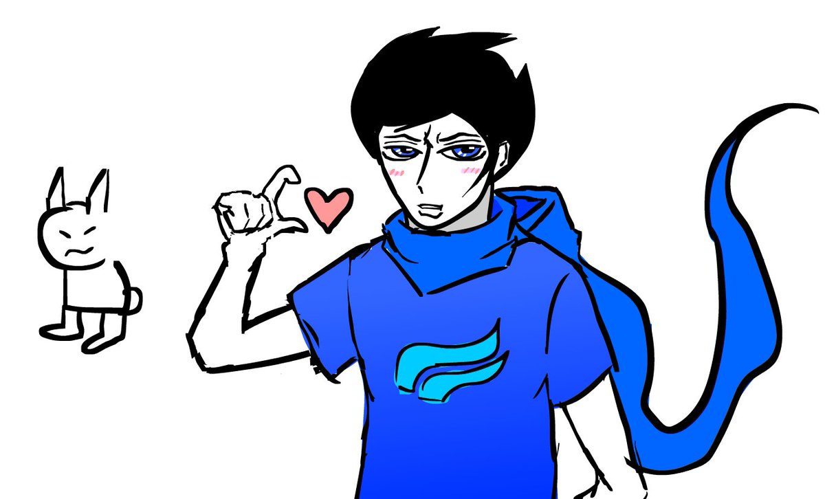 Super_Skaber's tweet photo. Kawaii John: M- M- My- My Name is J- J- John Egbert! https://t.co/ed4QvNWmeC