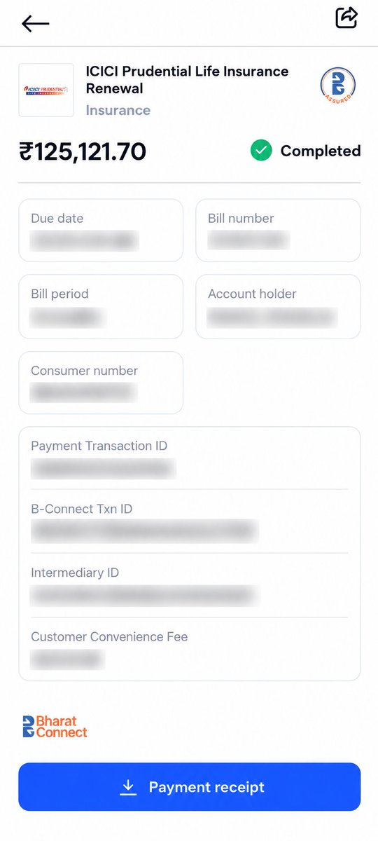 Finbuddy007's tweet photo. Yesterday I paid more than 1 lac rs for insurance and realized there is not much info around on internet for how to pay insurance via credit card to maximize.

In normal I feel there are only two ways- 

1. Pay directly via credit card.
2. Buy gift vouchers for wallets amazon pay/phonepe etc.

If you want to know the way to pay bills of more than 1 lacs rs via wallet DM me and follow me.
Although 2nd option is better as it fetches better rewards.
But one can not buy these gift cards for a big value as there are restrictions everywhere on limit.

I am soon planning to make a post on how to collect these wallets gift voucher from platforms with maximum rewards. 

Anyway if you want to pay directly then following credit cards are better because they offer more reward rate than 2%. Almost all websites charge atleast 1.5% convenience fees+ gst for using credit cards.

So here's my take.

🧵 Credit Cards Giving >2% Effective Rewards on Insurance Payments in India — 2026

The important part isn't just the headline reward rate — insurance-specific monthly/statement-cycle caps can drastically change the actual return.

1 — HDFC INFINIA / INFINIA METAL 💎

🔹 5 Reward Points / ₹150 retail spend
🔹 1 RP = ₹1 for flights/hotels
🔹 Effective value: ~3.33%
🔹 Insurance RP cap: 10,000 RP/month

➡️ Maximum insurance spend earning points before the cap:

₹3,00,000/month

So:

₹50K insurance → ~₹1,667 value
₹1L → ~₹3,333
₹2L → ~₹6,667
₹3L → ~₹10,000

---

2 — HDFC DINERS BLACK METAL 💎

🔹 5 RP / ₹150
🔹 1 RP = ₹1 for flights/hotels
🔹 Effective value: ~3.33%
🔹 Insurance RP cap: 5,000 RP/month

➡️ Maximum insurance spend earning points:

₹1,50,000/month

₹50K → ~₹1,667
₹1L → ~₹3,333
₹1.5L → ~₹5,000

---

3 — ICICI EMERALDE PRIVATE METAL 💎

🔹 6 RP / ₹200 retail spend
🔹 Maximum value of RP: ₹1 each for eligible redemptions
🔹 Effective value: ~3%
🔹 Insurance cap: 5,000 RP/statement cycle

➡️ Maximum insurance spend earning points:

~₹1,66,667/statement cycle

₹50K → ~₹1,500
₹1L → ~₹3,000
₹1.67L → ~₹5,000

After the 5,000-RP insurance cap, additional insurance spending doesn't earn those RPs.

---

4— ICICI TIMES BLACK ⚫

This one is interesting but does NOT qualify for my >2% shortlist.

🔹 Reward rate: 2% on eligible domestic transactions
🔹 Insurance is included
🔹 5,000-RP statement-cycle cap

So it's exactly 2%, not more than 2%.

I'm therefore keeping it outside the main >2% list rather than calling it a >2% card.

---

5— SBI PHONEPE SELECT BLACK 📱

This card is often misunderstood because of its headline reward rate.

From 1 July 2026:

🔹 Insurance through PhonePe: accelerated rewards
🔹 10 RP/₹100
🔹 But insurance rewards are capped at only 500 RP/month

➡️ Accelerated insurance rewards effectively apply only up to:

₹5,000/month

Insurance outside PhonePe earns only base rewards and has separate restrictions.

So I wouldn't consider this a genuine high-reward solution for large insurance premiums despite the headline 10 RP/₹100.

---

 WHAT ABOUT OTHER HDFC CARDS?

HDFC's current rule is particularly interesting:

🔹 Infinia / Infinia Metal → 10,000 RP/month insurance cap

🔹 Diners Black / Diners Black Metal / Biz Black Metal → 5,000 RP/month

🔹 Most other HDFC cards → 2,000 RP/month

🔹 Marriott Bonvoy HDFC → NO restrictions 

 IMPORTANT ⚠️

Don't compare insurance cards purely on the advertised reward percentage.

Before paying a large premium, check:

✅ Is insurance eligible?
✅ What is the insurance-specific RP cap?
✅ Is the cap monthly or per statement cycle?
✅ How much insurance spending reaches the cap?
✅ What's the actual ₹ value of 1 RP?
✅ Are there redemption restrictions?
✅ Is the insurer/payment gateway charging a convenience fee?

A 10% headline reward with a ₹5K monthly insurance cap can be far less useful for a ₹1L premium than a 3.33% card with a ₹3L insurance-reward ceiling.

#CreditCards #CreditCardIndia #Insurance #PersonalFinance #HDFC #ICICI #SBI