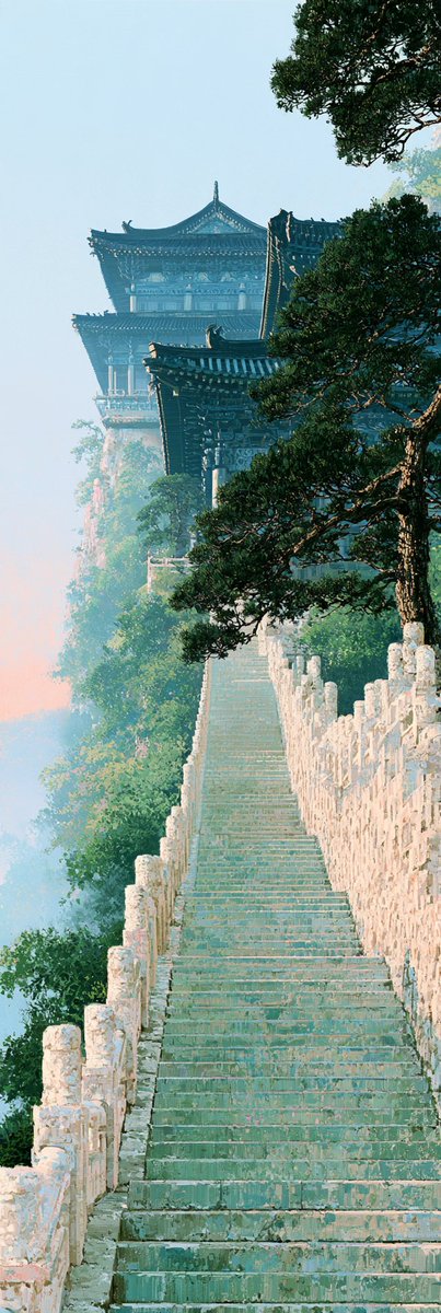 GlitterPixely's tweet photo. Dreamy Chinese shanshui-inspired landscapes, the original "touch grass" art form 🤍

Midjourney --sref 2238570187::4 3571208578::4 793053321::4 1291869462::2 2233708244::4 2556188940::2 2081531501 https://t.co/z3lyzXCWfR