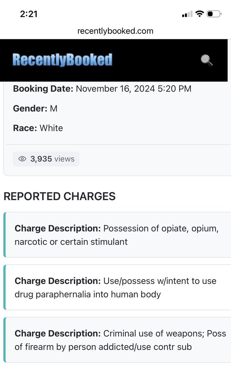sarah_delore's tweet photo. Even better breaking news:

The man doing the false doxxing is Aidan Nicholas Thompson. He has an arrest record in Shawnee County Kansas. If anyone wants to help Lucy Craig file a complaint against him. https://t.co/vP9zJnp0zK