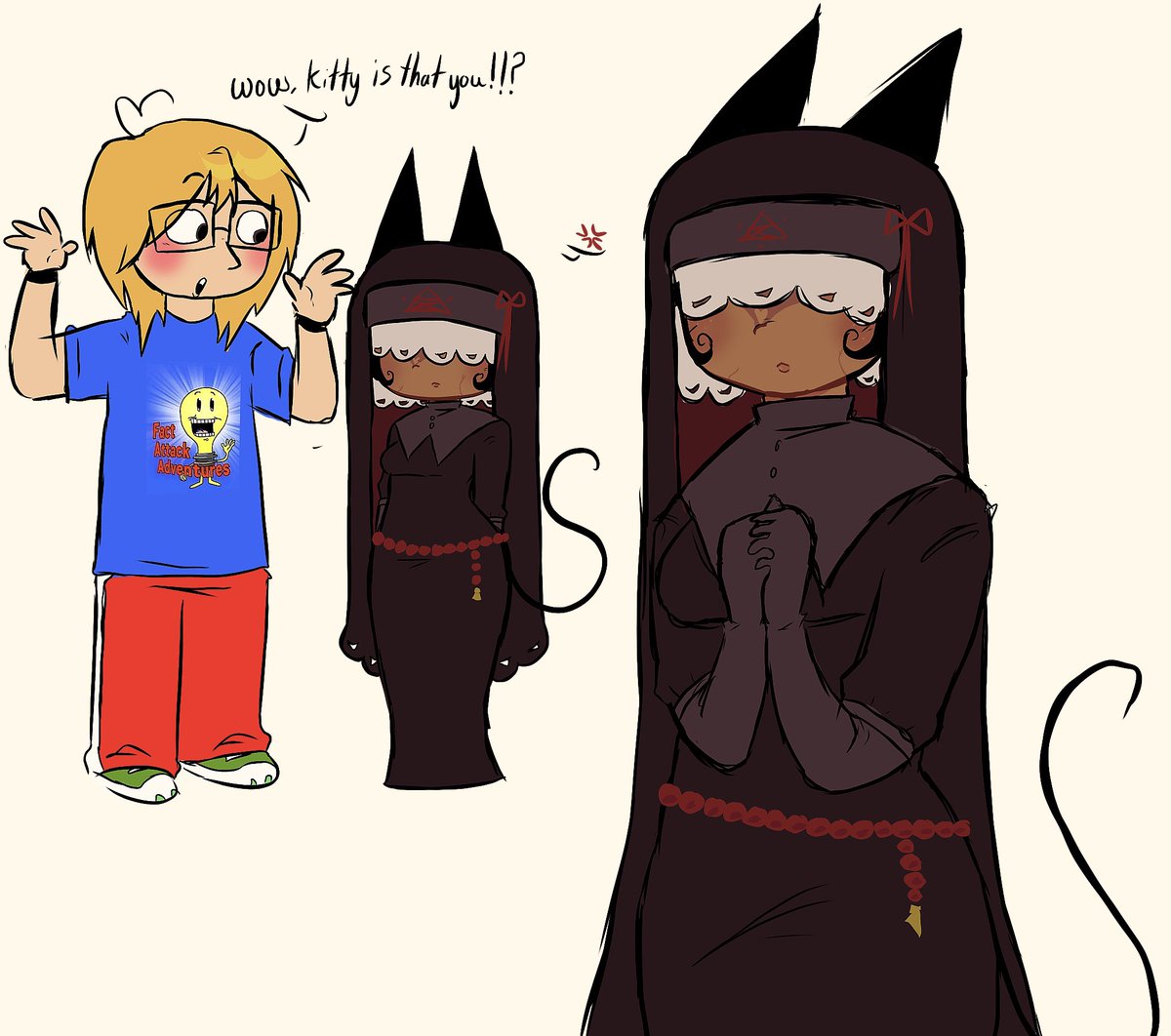 Giggleshitbonez's tweet photo. (YUMESHIT + Yume child??)
i really need to draw the other characters 😢 #facty #factattackaventures https://t.co/6RWqr3rpxG