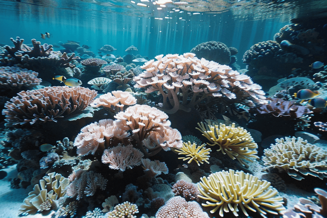 baghocheon1's tweet photo. [Spotted a newly found reef with vibrant corals—nature’s hidden gem!] https://t.co/txSV9T2CHY