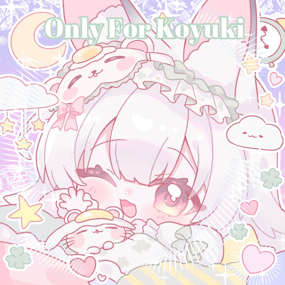 yukihana_kokoro's tweet photo. 感謝委託~畫了子午兩位超級小可愛

#IchiiArt #KoyukiPaint https://t.co/E4xqIaNS7S