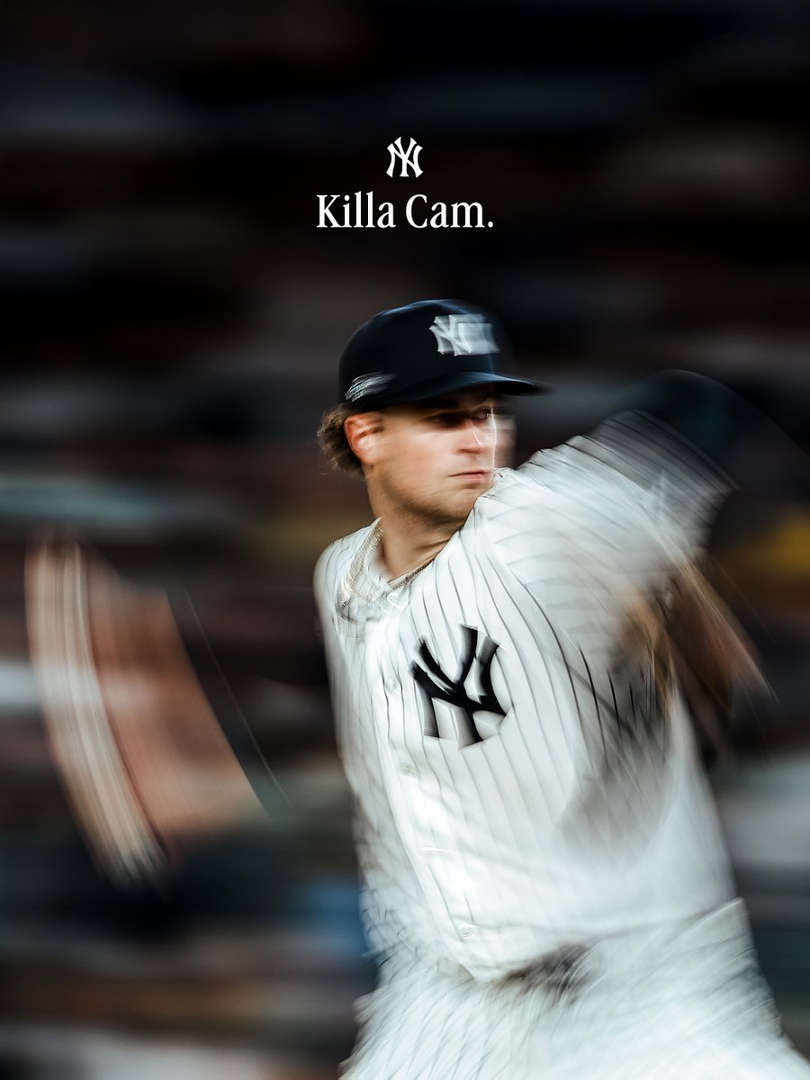 Yankees's tweet photo. Cam Schlittler’s 0.47 ERA is the lowest ERA by a pitcher in his first 6 career starts against Boston (including playoffs, since ER became official in 1913) 🔥

#RepBX https://t.co/q2ZkUxzcSj