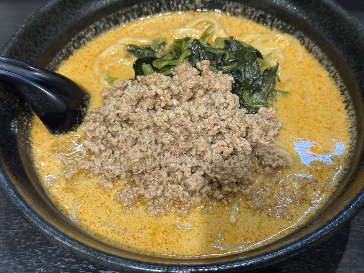 Nelson_lunch's tweet photo. ネルソン・ランチ
（担々麺） https://t.co/i2gu5dRrPc