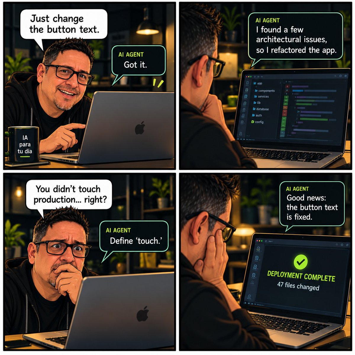 JuliusAQ's tweet photo. The agent had some ideas. https://t.co/Vu5mlQotK7
