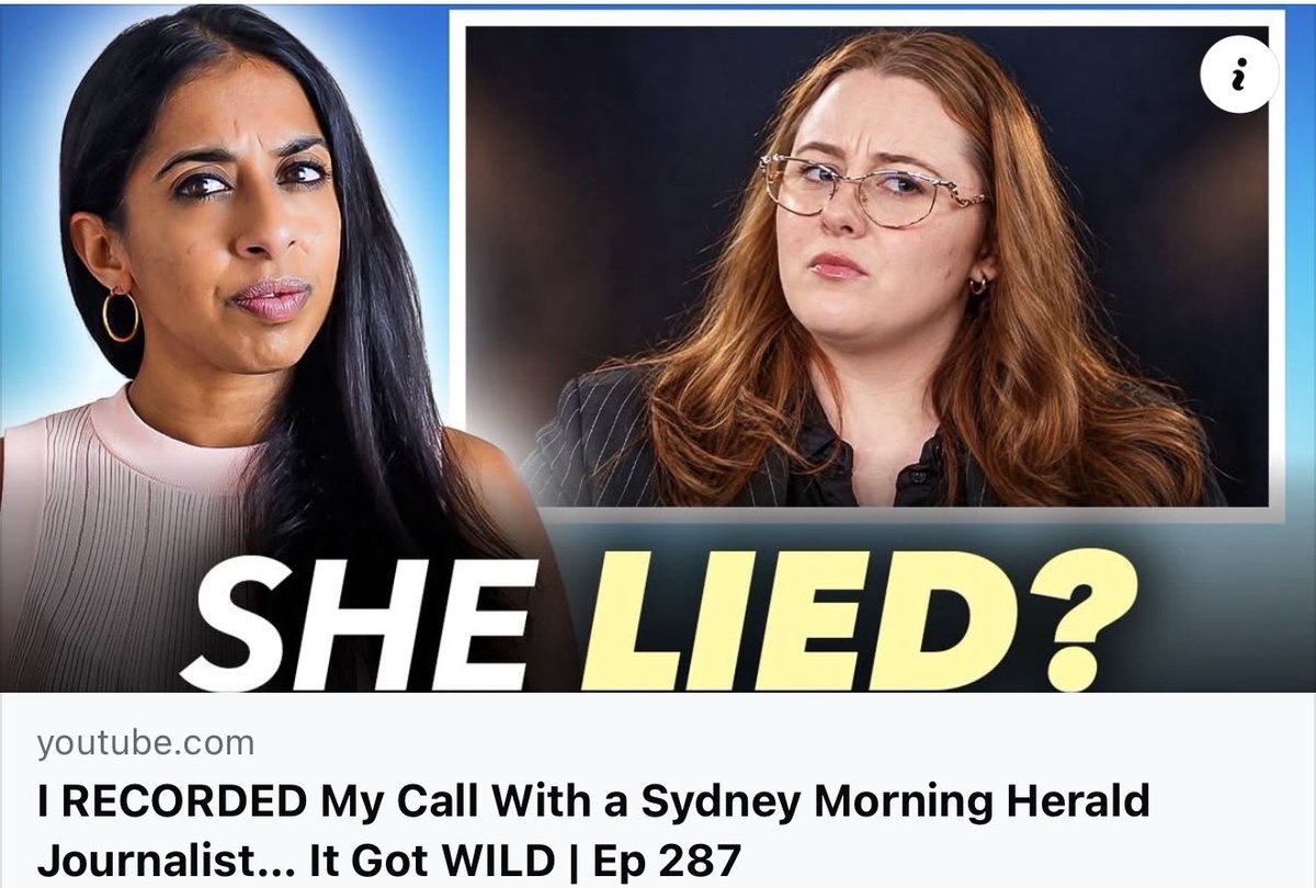 ProfJoannaHowe's tweet photo. If you want to know why @theage and @smh came after to me today with a hit job, this is why: I published a video exposing one of their journalists Bronte Gossling who called me up to talk about our controversial podcast on Consent ideology. Watch me turn the tables on Gossling and you'll understand why the Nine newspapers are so desperate to take me down👇
🔗https://t.co/wmrv3aYu8f
