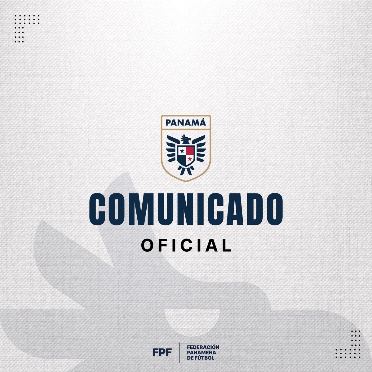 fepafut's tweet photo. ¡COMUNICADO OFICIAL!

📌 Caso Josué Vergara 

🗒️ ➡️ https://t.co/v3qLnW3kQO

#MareaQueLate 🌊🇵🇦 https://t.co/678uKhFgkS
