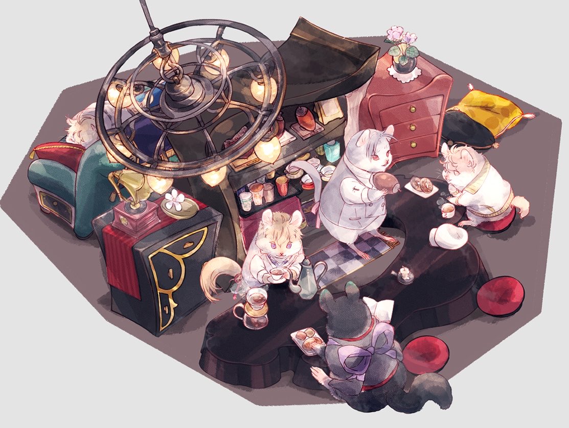 ryo_nikukyuuu's tweet photo. これはだいぶ前の再放送なんですけど、架空のお店とお部屋描くのが趣味なので見てもらっていいですか https://t.co/WqlnxodzhK