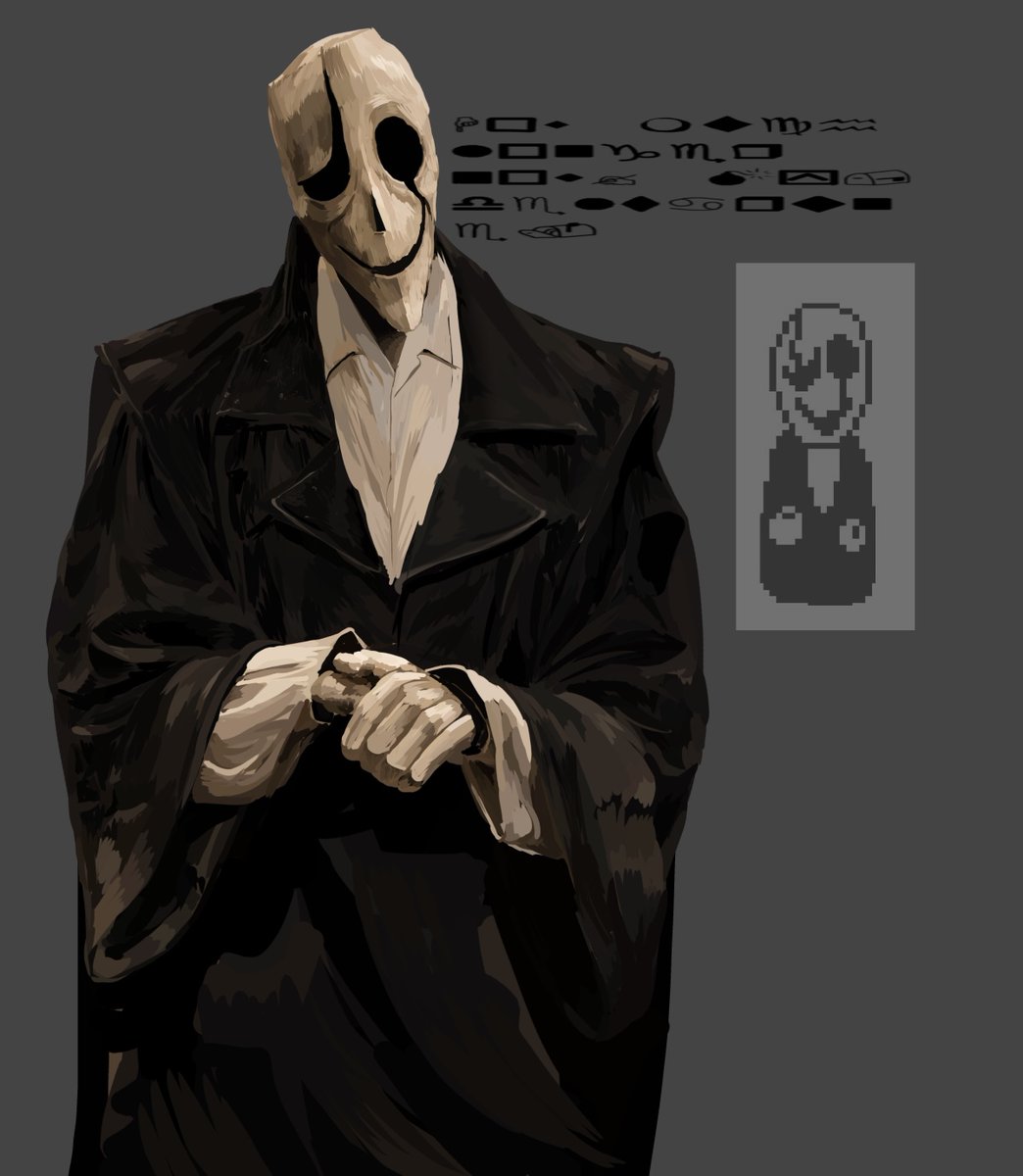 lan_lex15657's tweet photo. “Dubble d gaster in deltarune ” or whatever 
#gaster #deltarune #undertaleㅤ  #art https://t.co/3OvP4Tj1Yy