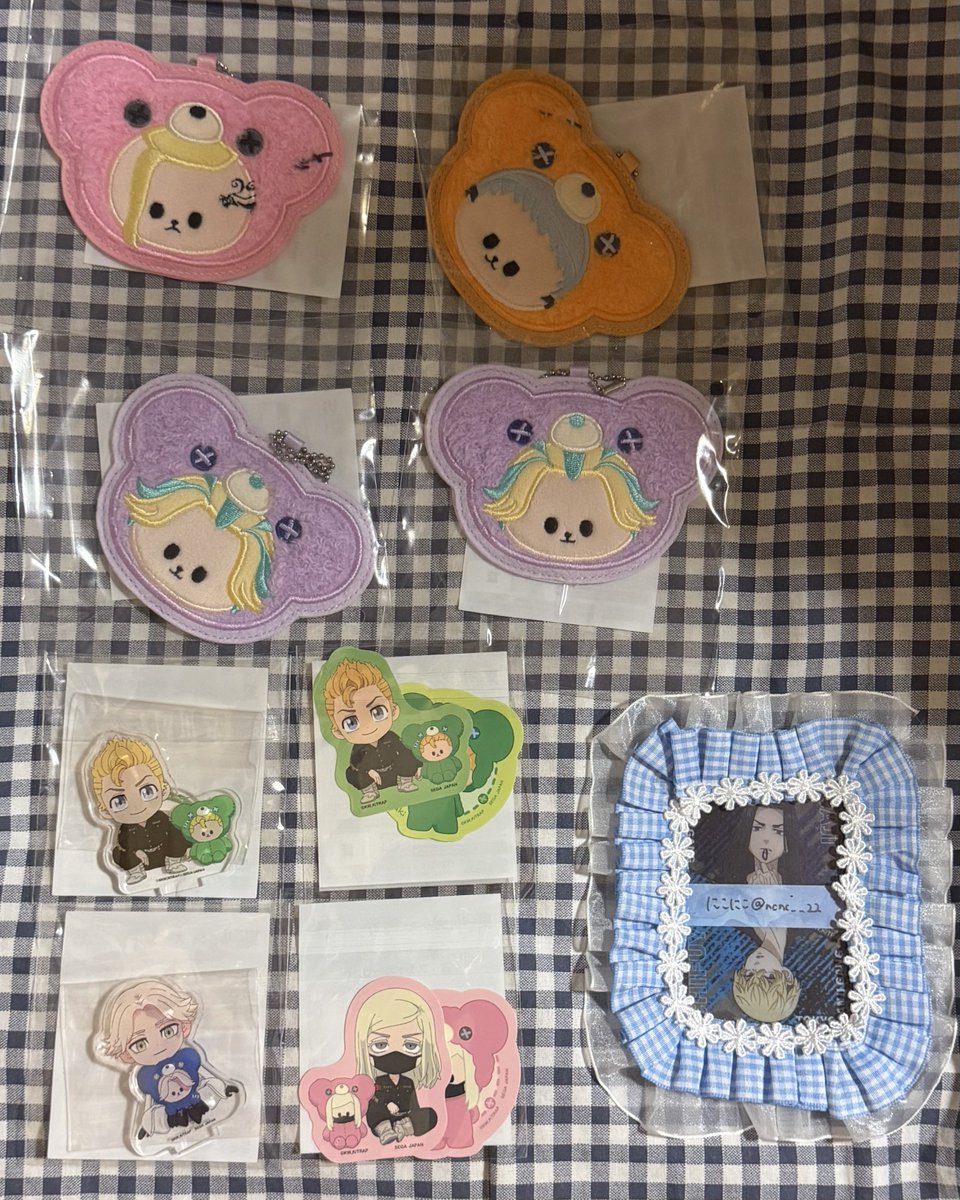 ncnc__22's tweet photo. 【譲渡】東京リベンジャーズ 東リべ
セガラッキーくじ はぐはぐみー！

譲 ）
・A賞：花垣
・C賞：羽宮 2
・D賞：龍宮寺￤三ツ谷￤竜胆
・E賞：花垣￤乾
・F賞：花垣￤三途

求 ）770円(＋送料)

＊条件は画像③ご確認ください
＊大阪市内手渡し or 郵送
＊初回様プロカ必読

お気軽にお声がけください https://t.co/SFWJFC5vMN