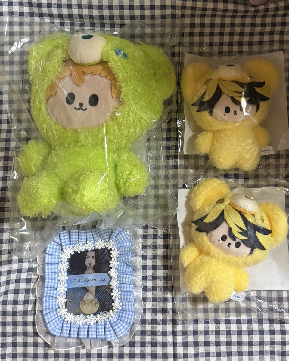 ncnc__22's tweet photo. 【譲渡】東京リベンジャーズ 東リべ
セガラッキーくじ はぐはぐみー！

譲 ）
・A賞：花垣
・C賞：羽宮 2
・D賞：龍宮寺￤三ツ谷￤竜胆
・E賞：花垣￤乾
・F賞：花垣￤三途

求 ）770円(＋送料)

＊条件は画像③ご確認ください
＊大阪市内手渡し or 郵送
＊初回様プロカ必読

お気軽にお声がけください https://t.co/SFWJFC5vMN