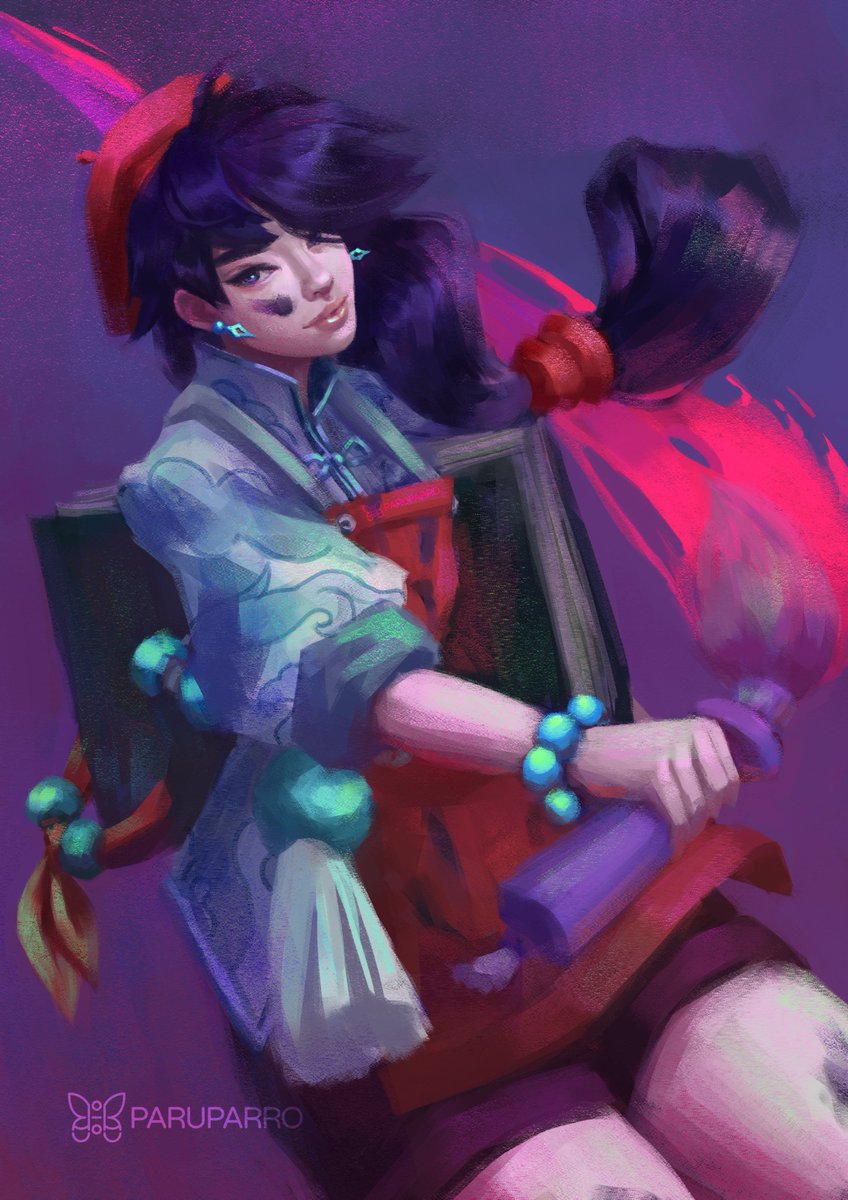 Paruparro's tweet photo. I drew Violet!
The moment I saw her I couldn't contain myself, I had to draw this, she's so perfect, I love my little artist goober.
VOTE FOR VIOLET!!
#violetdeadlock #deadlock https://t.co/unatyq2vVC