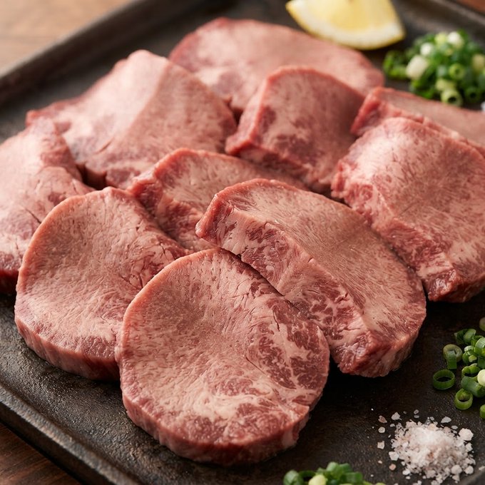 niku__miyabi's tweet photo. 🥩牛タン好きさん必見！

 厚切り牛タン1kgを
 抽選で2名様にプレゼント🎁

 ①フォロー
 ②リポスト
③いいね

 ネギ塩派？レモン派？
 リプで当選確率UP✨

 締切：10/3 https://t.co/3uo9jZ8bEp