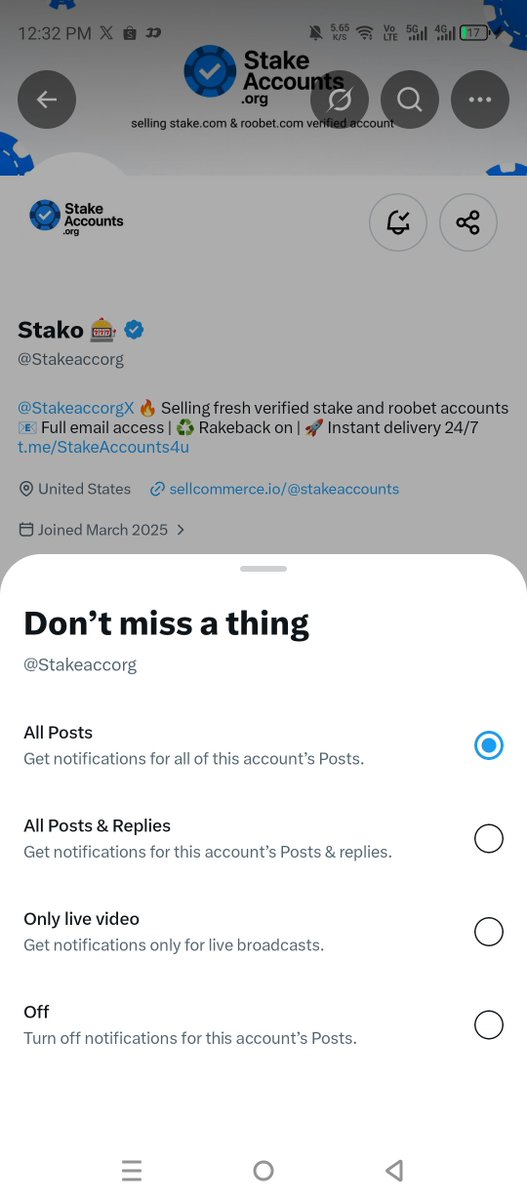 ox3dokie's tweet photo. @Stakeaccorg Notifications ON! https://t.co/7ceDV5Wp9i