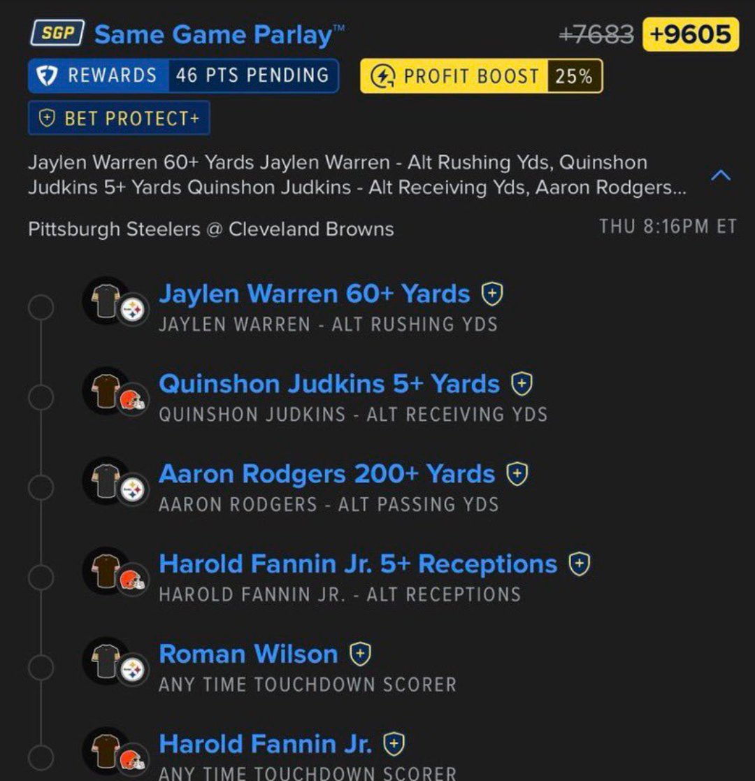 JameslockZ__'s tweet photo. 🔥 THURSDAY NIGHT LONG SHOT 🔥

Built using @NFL📊🎯

LET’S SEE IF THIS ONE CAN CASH! 💰👀 https://t.co/p7rRPPVhCi
