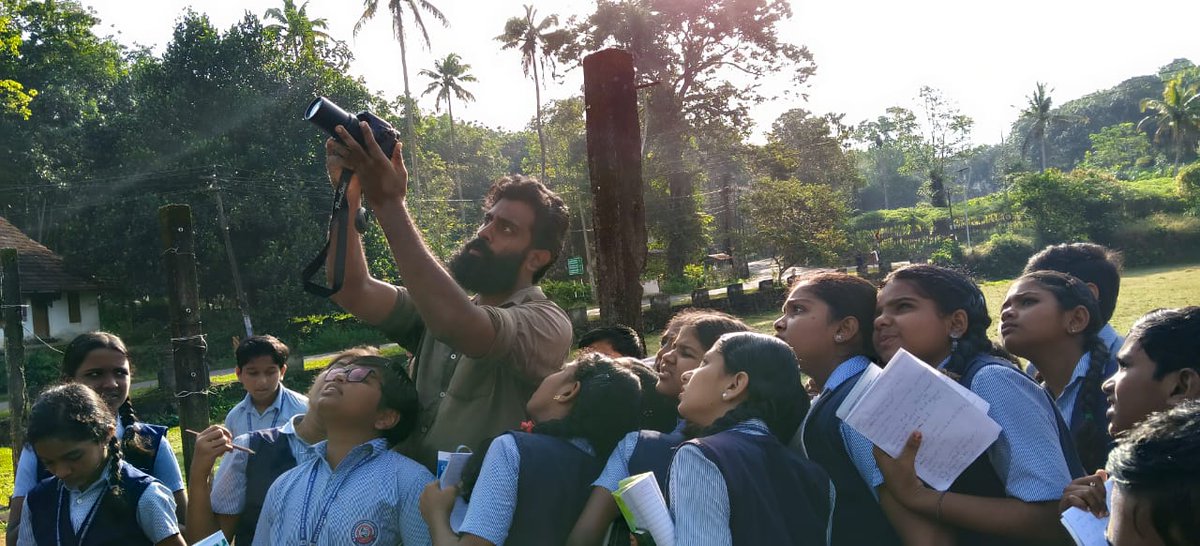 InstituteTies's tweet photo. Wings Unfolded: MGM NSS HSS Lakkattoor Students Embark on Avian Exploration and Citizen Science Field Workshop
Read More: https://t.co/E2LYjnriub
#TIESinstitute #mgmhss #lakkattoor #wingsofawareness #buimercindiafoundation #fieldvisit #birding https://t.co/z2sXeXKGlK