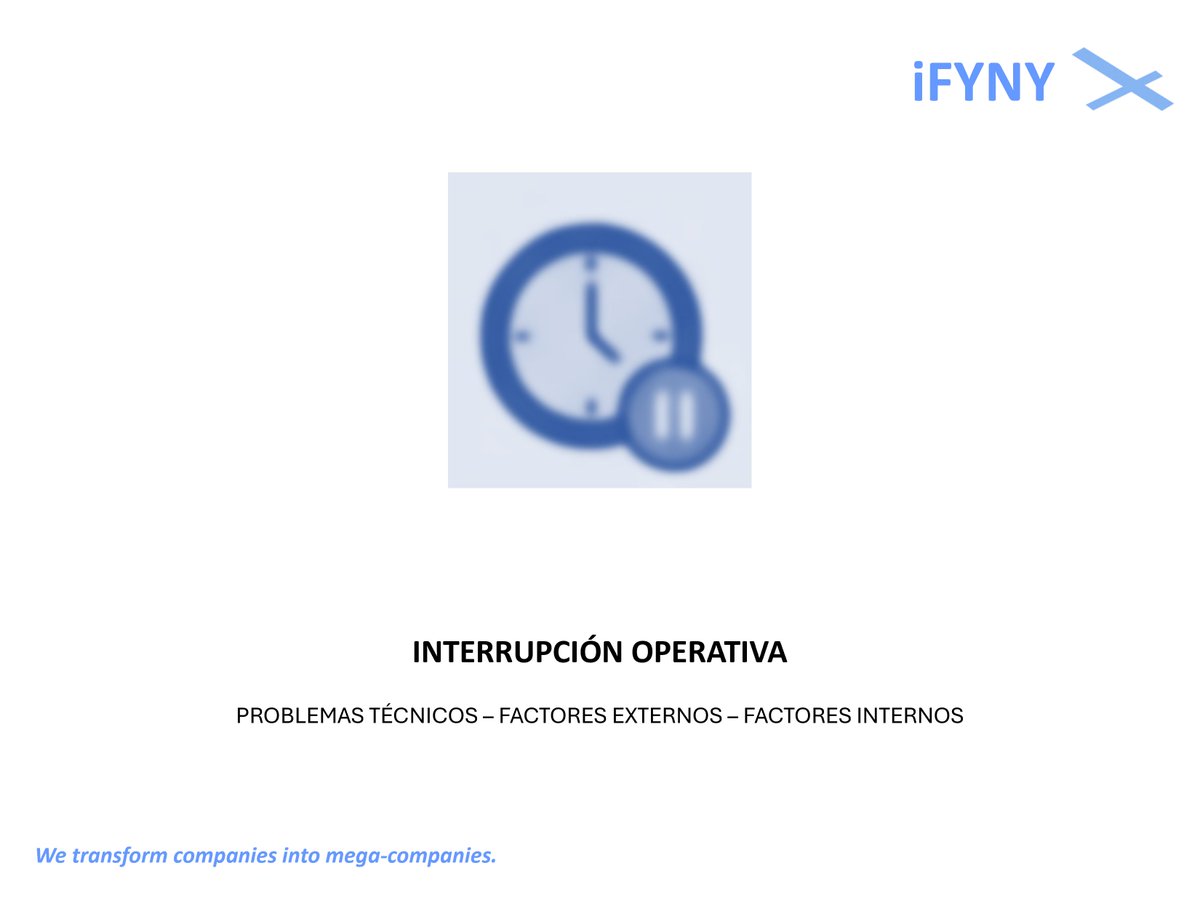 ifynycompany's tweet photo. Una buena gestión evita la suspensión parcial o total de las actividades, los servicios o los procesos de la empresa debido a imprevistos, además de prevenir pérdidas financieras y el aumento de costos. #iFYNY https://t.co/itG1ruzjB5
