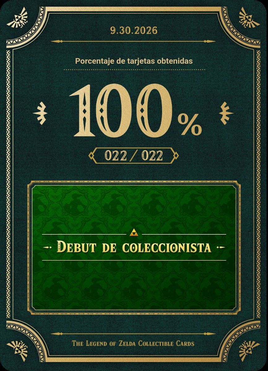 AVB_AleViaBel's tweet photo. Día 22 coleccionando tarjetas de The Legend of Zelda 

https://t.co/kKrk9sioup

#Nintendo #NintendoToday #NintendoLatam #Zelda #CollectibleCards #ZeldaCollectibleCards #TheLegendOfZeldaCollectibleCards #TheLegendOfZelda #ZeldaCommunity https://t.co/0tI9MAa3pQ