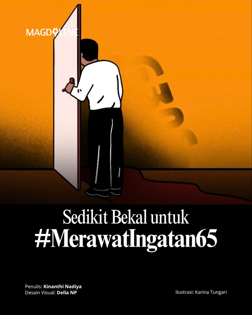 magdaleneid's tweet photo. Bagi banyak orang Indonesia, peristiwa-peristiwa yang meliputi hari-hari kelam tahun 1965 masih diliputi misteri, berkat penulisan ulang sejarah, kekeliruan, dan mitos-mitos.
#MerawatIngatan65 https://t.co/xI5aZOJXMj