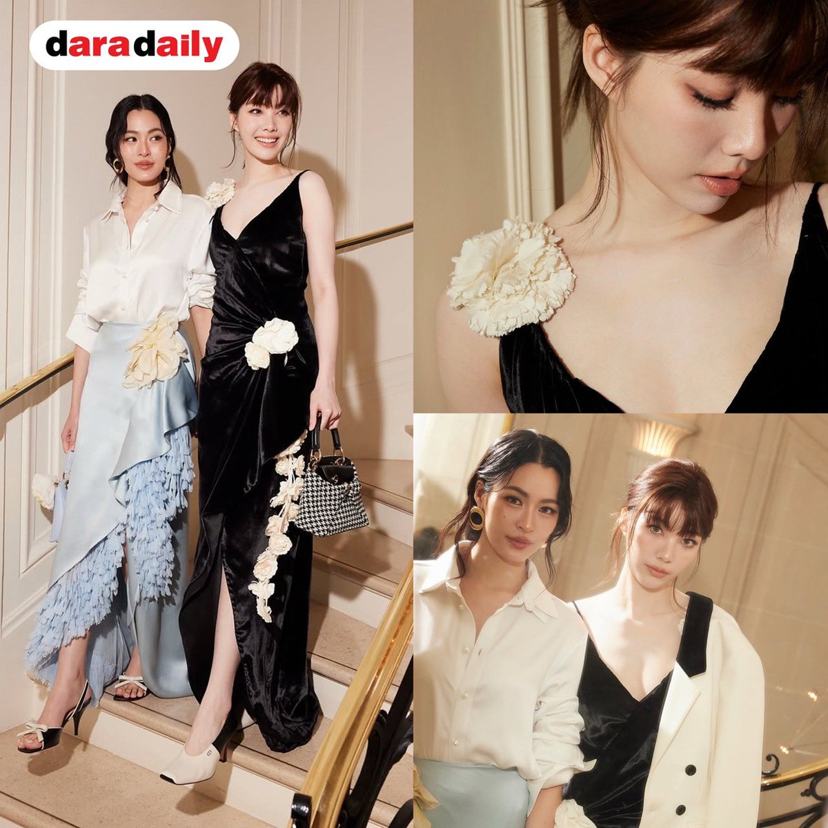 daradaily's tweet photo. เต็ม 10 ไม่หักพี่หลิงน้องออมลุคนี้สวยมากค้าบบบบ 🇫🇷✨🫶🏻 แอบได้ข่าวมาว่าปารีสหวานฉ่ำด้วยแหละ 🤭❤️
.
Cr. IG : orm.kornnaphat
.
#LingOrmDiorSummer27 #LinglingKwong #OrmKornnaphat #daradaily #ดาราเดลี่ #ข่าวบันเทิง https://t.co/UVTAt97Gof
