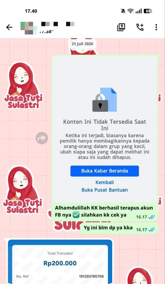 kalcger's tweet photo. READY JASA‼️

💭jasa hapus akun
💭jasa pemulihan akun &amp; balikin akun lupa pasword/ke hack
💭jasa lacak lokasi
💭jasa sadap wa
💭jasa lacak hp hilang by no hp/imei/akun
💭jasa hack/pulihkan chat wa
(email,ig,wa,twiter/x, fb,linkkedin,tiktok,dll.)

PROSES FAST &amp; WA DI BIO
#zonauang https://t.co/92wO6o29pf