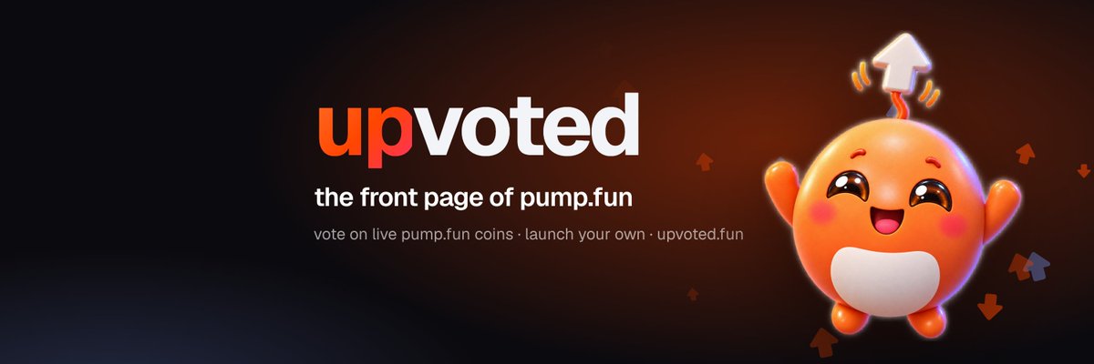 upvotedfun's tweet photo. say hi to doot.

meet https://t.co/rbUMev3zUL ⬆️

the front page of @Pumpfun. every live coin is a post: upvote it, downvote it, or launch your own. hot is ranked with reddit's own formula. https://t.co/bv0wo7kzIN