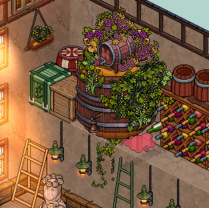 fabahabbo's tweet photo. needed to make a vineyard type beat to house this giant cask 🍷
:roomid 80436515

@Habbo #habbo https://t.co/Srp5Mp0jOs