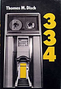 SallyB2016's tweet photo. 『334』(1972,MacGibbon &amp; Kee)
-Thomas M. Disch（Author)
 &amp; Michael Hasted（Cover artist）

 #wondrousbook #stunningcoverart 
 #トマス・M・ディッシュ #日本SF読者クラブ 
 #不思議な物語 #美しい装画 （060） https://t.co/SAxOToe5AG