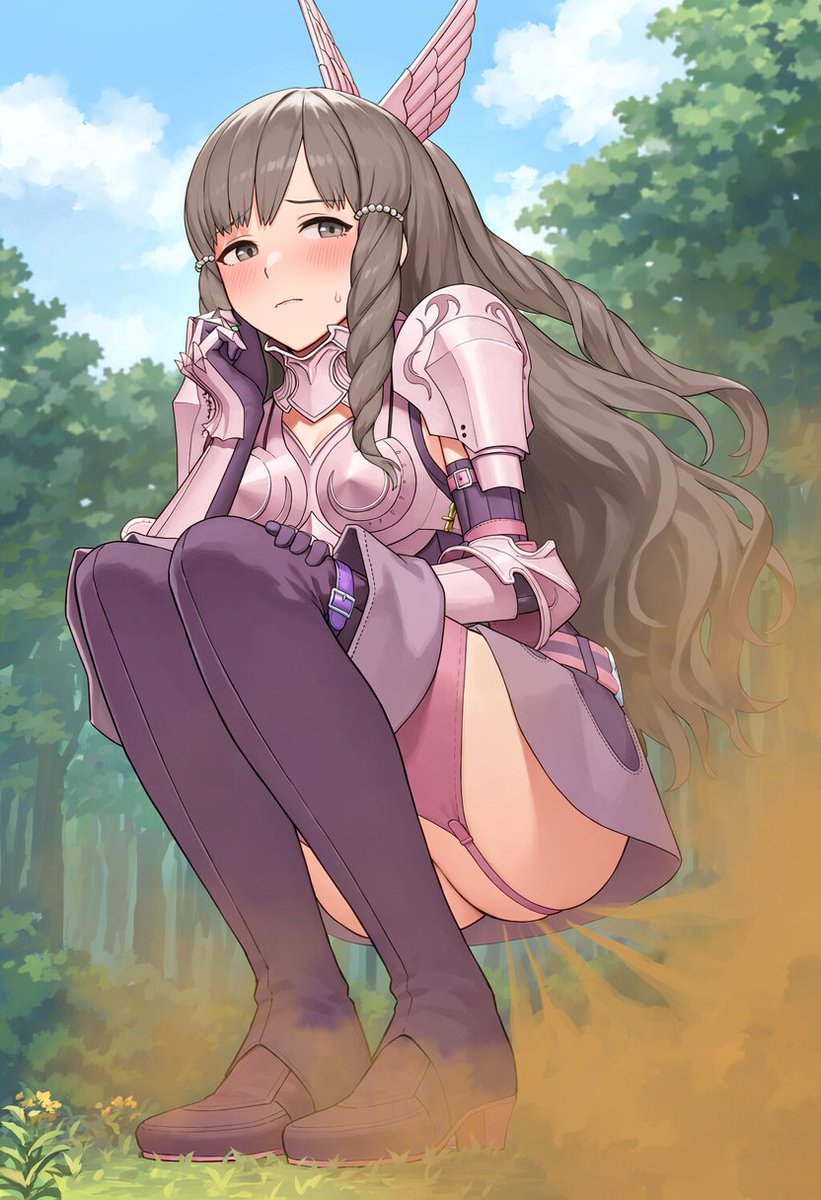 BrappyEmblem's tweet photo. Sumia, A rather gassy flier.

Sumia has been trying her best to hold it back, but her own cooking seems to be making her very gassy lately. She still trips in her own boots and can even just let it rip when she is flying past others. https://t.co/x0WWa4jvdV