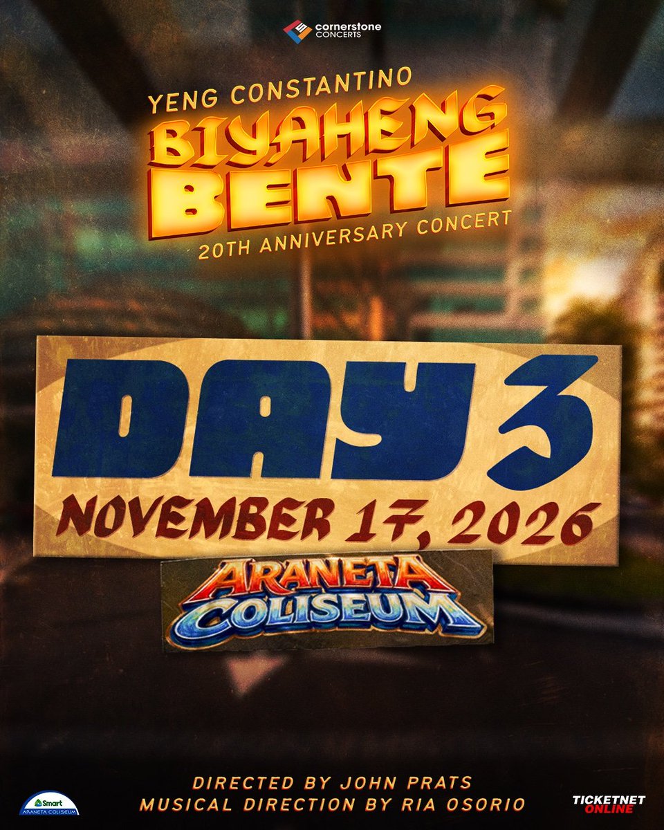 bunnyticketmain's tweet photo. Resale tickets are now available

BIYAHENG BENTE DAY 3 
  
🎫 Ticket transfer
📷etix

#BiyahengBente
#Yengconstantino https://t.co/jEavh8VlUA