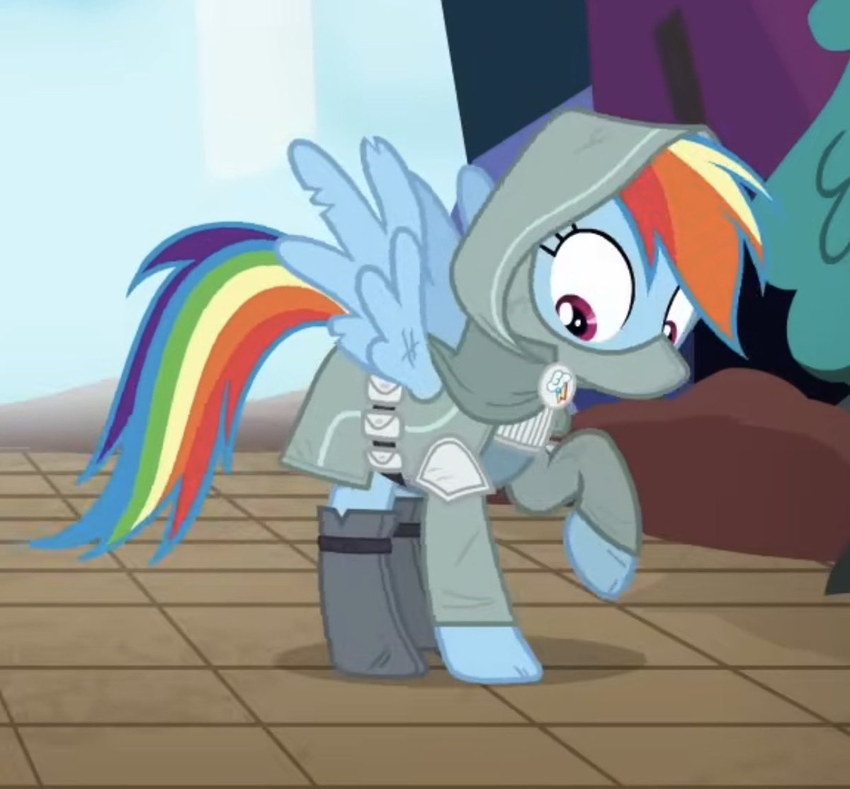 wisee2231971's tweet photo. RAINBOW’S DND FIT IS SO UNDERRATED SHE LOOKS SO COOL https://t.co/rg5NWIdk6a