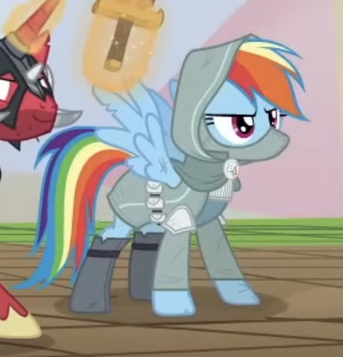 wisee2231971's tweet photo. RAINBOW’S DND FIT IS SO UNDERRATED SHE LOOKS SO COOL https://t.co/rg5NWIdk6a