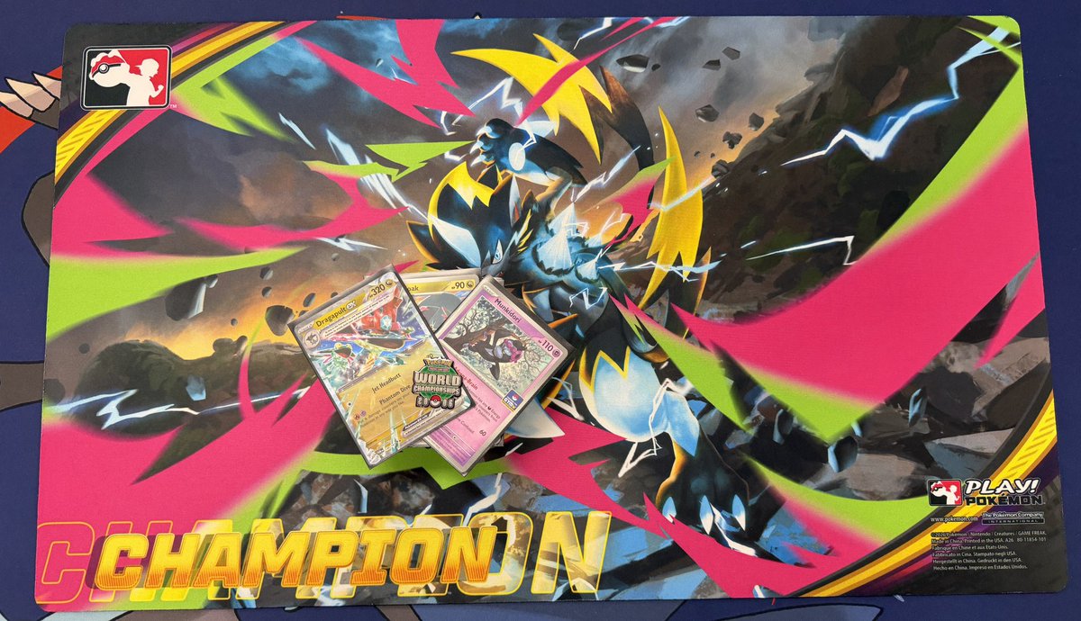 lwillet96's tweet photo. Yee Hobbies Cup +50cp | 6-0-1 | 236cp

R1: Zam Bomb W 
R2: Zam Bomb W
R3: Zam Dun W
R4: Grimm W
R5: Mega Manetric ID
T4: Grim W 
Finals: Mega Manectric W

Thanks @IGG_tcg https://t.co/kno87S8nm7
