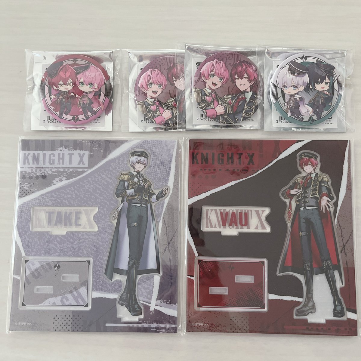 ua_snst127's tweet photo. ⚔️ 騎士X KnightXグッズ譲渡
缶バ アクスタ クリアカード

譲)❤️🩷💚🤍

求）定価
      値下げ❌

📮郵送のみ
💰paypayのみ

全て捌けさせたいので気軽にお声がけ下さい。

#騎士Xグッズ買取 #KnightXグッズ買取 https://t.co/iXBL01ZOtJ