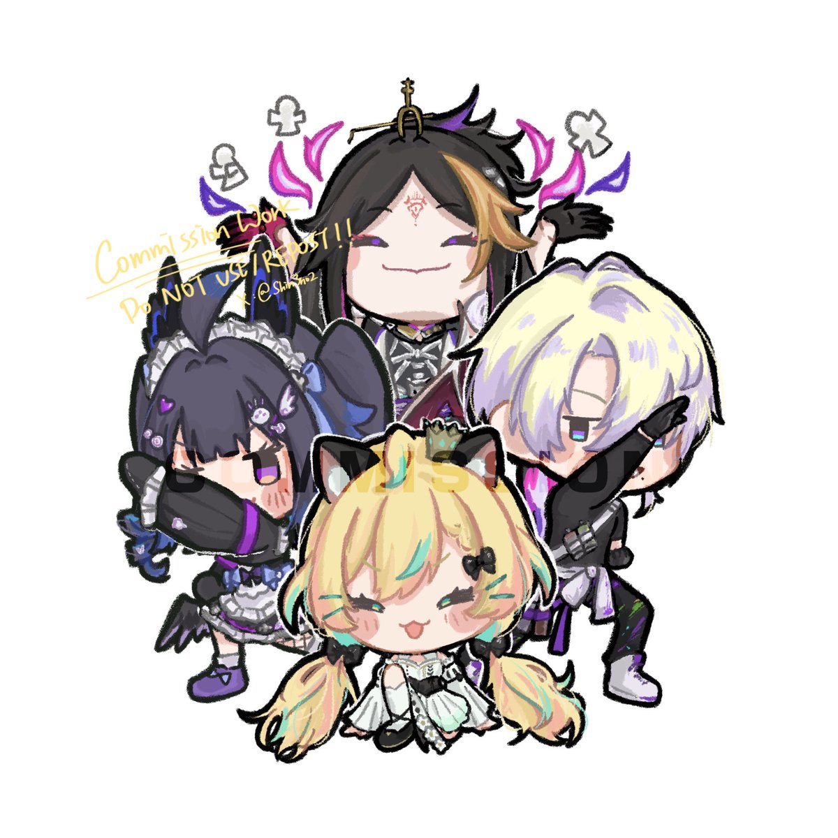 Shin3no2's tweet photo. [Commission for @/discomoonie ]

Had so much fun drawing them‼️ Thank you for commissioning me🫶

#Vgen #Vgencommissionㅤ #VgenCommㅤ #YaminoArt #PICLAWSSO #Palouette #DrawMillie https://t.co/FFAo5mgGj2