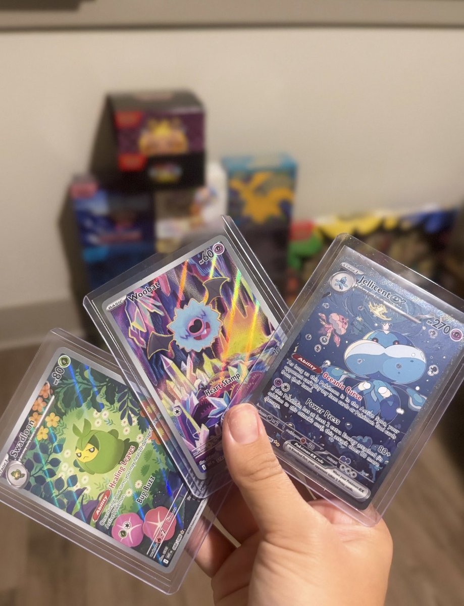 vdltorrex's tweet photo. Midnight Rips + Hits ✨

#pokemon #tcg #collector https://t.co/W41SOlOlvf