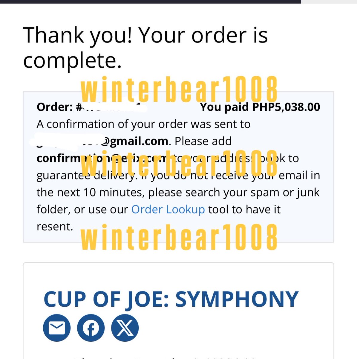 winterbear1008's tweet photo. 1 LB ticket secured for Cup of Joe Symphony

#CupOfJoeSymphony #COJ

#winterbearproof https://t.co/k9EVJ72fAZ