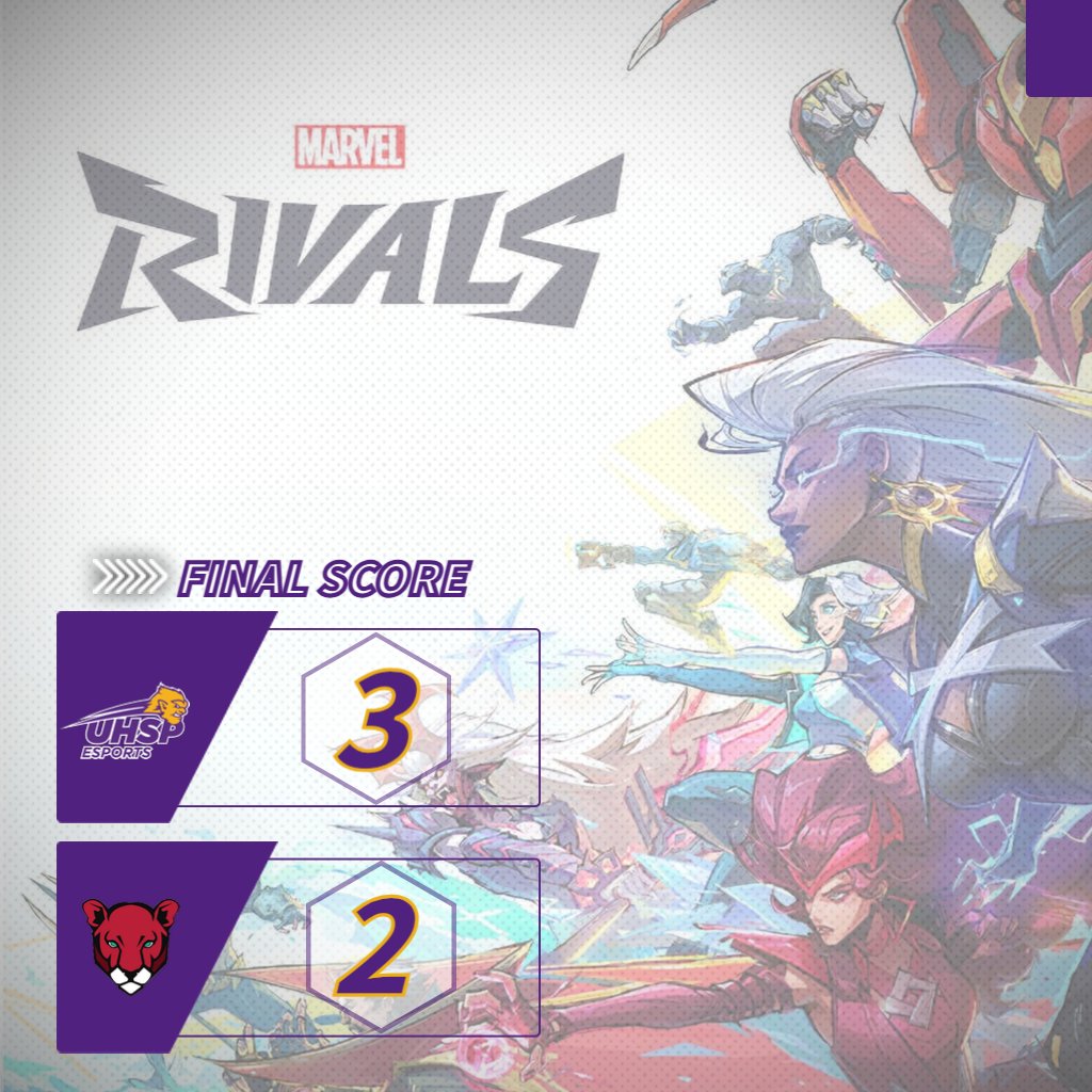 UHSPEsports's tweet photo. With an amazing come back after being down 0-2, the Euts claim the 3-2 victory!!!
Thanks for watching and see you tomorrow!
#GGWP #GoEuts💜 https://t.co/rkIKOdGyTI