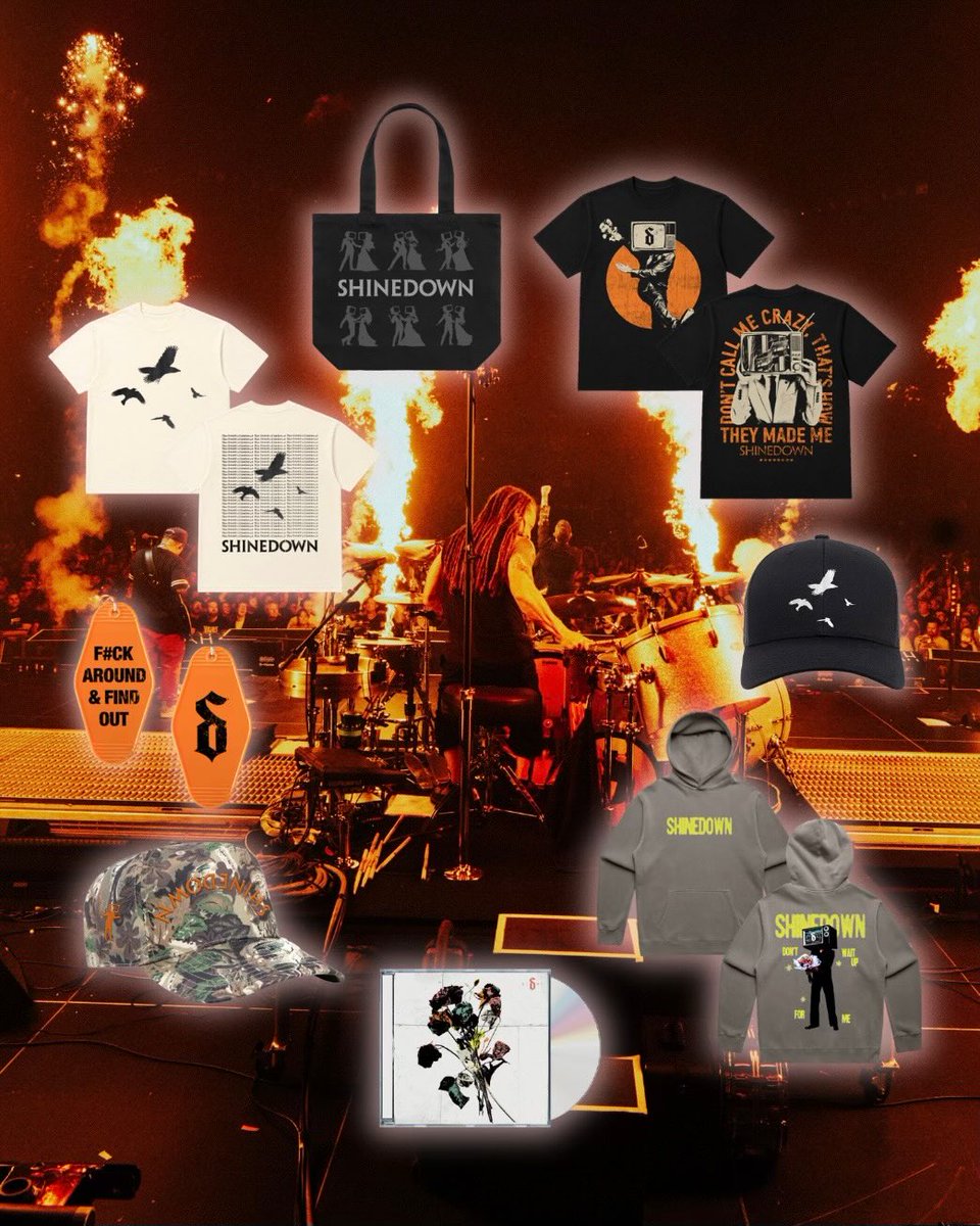 Shinedown's tweet photo. Still processing just how incredible it was to tour New Zealand and Australia!!! 🇳🇿🇦🇺❤️

We have a limited amount of remaining tour merch available now. Once it’s gone, it’s gone…

Grab yours while you can!

🔗 https://t.co/q9M0Mg93Dk https://t.co/oEbzLqBy5y