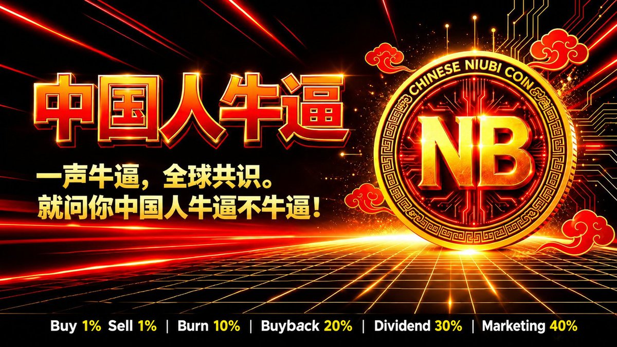69muyi's tweet photo. 🚀 $NB 上线预告｜BNB 的 NB，也是中国人的 NB
一声“牛逼”，全球共鸣。
中国人牛逼不牛逼？让世界听见答案。
 
⏰ 上线时间：2026年9月30日（17:00）
🎁 空投 &amp; 奖励：同步开启，认准官方入口
🐦 推特：https://t.co/ZcF5WUNb8N
✈️ TG：https://t.co/f70lITopmQ
 
#NB #BNB #MemeCoin #Crypto https://t.co/SQsdgu41N0