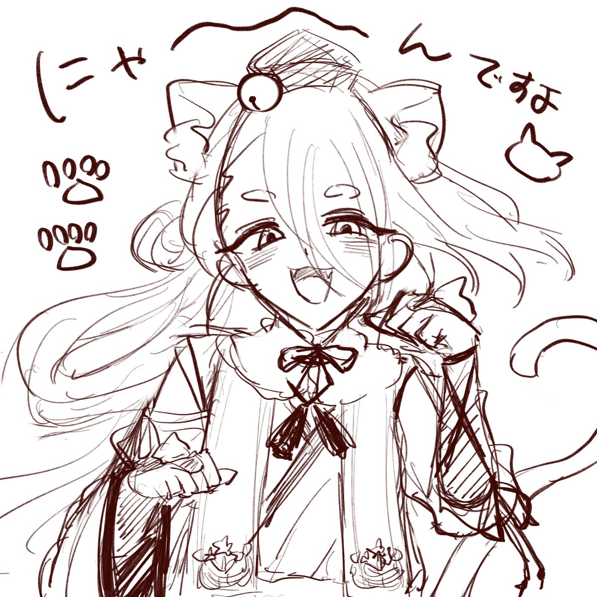 claire___0920's tweet photo. ねこのつるぎ https://t.co/IF21xcyuba
